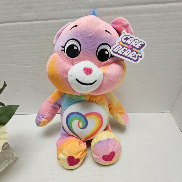 New Care Bears Togetherness Rainbow Heart Love All ❤️2022 Cloudco Basic Fun - Picture 3 of 16